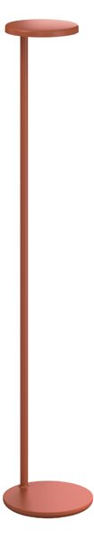 Flos 09.8220.DX Oblique, profesionální rezavě-oranžová čtecí stojací lampa, 8W LED 2700K, 107,4cm