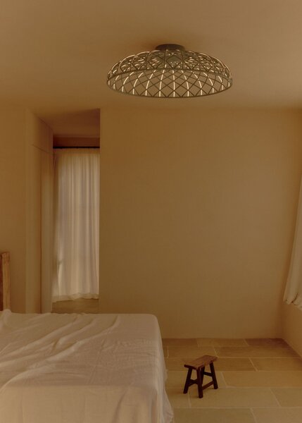 Flos F6393017 Skynest C, béžové stropní svítidlo, 57W LED 2700K stmívatelné, prům. 90,4cm