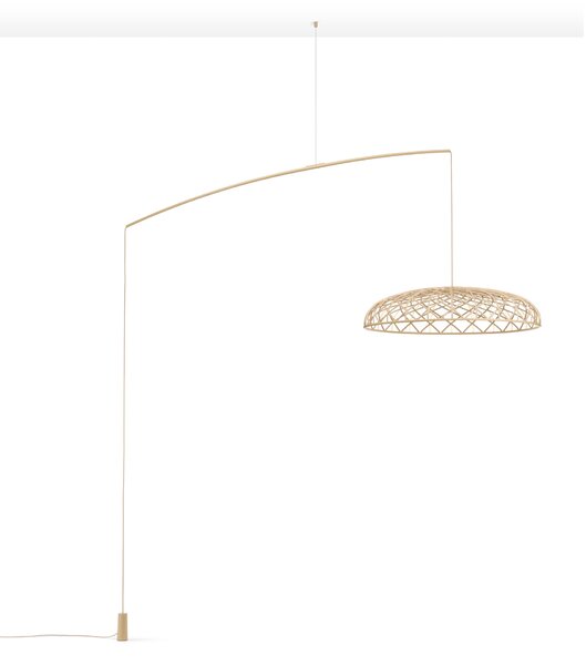 Flos F6394017 Skynest Motion, béžové stropní svítidlo, 57W LED 2700K stmívatelné, prům. 90,4cm