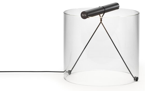 Flos F7541031 To-Tie T1, černá designová lampička se stmívačem, 7W 2700K, průměr 20cm, výška 19cm