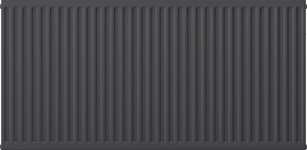 Mexen C22, panelový radiátor 600 x 400 mm, boční připojení, 661 W, antracitová, W422-060-040-66