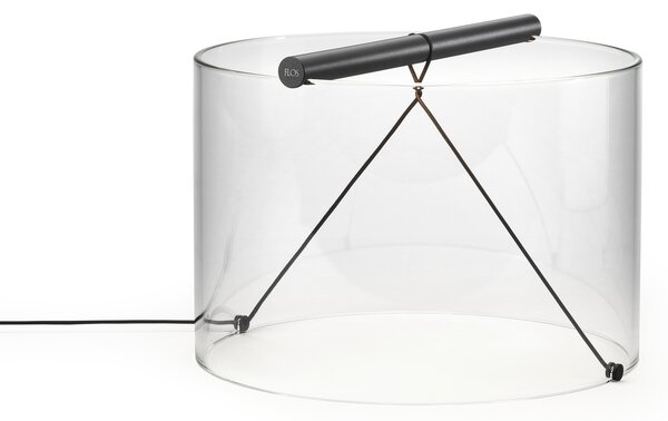 Flos F7543031 To-Tie T3, černá designová lampička se stmívačem, 10W 2700K, průměr 30cm, výška 22cm