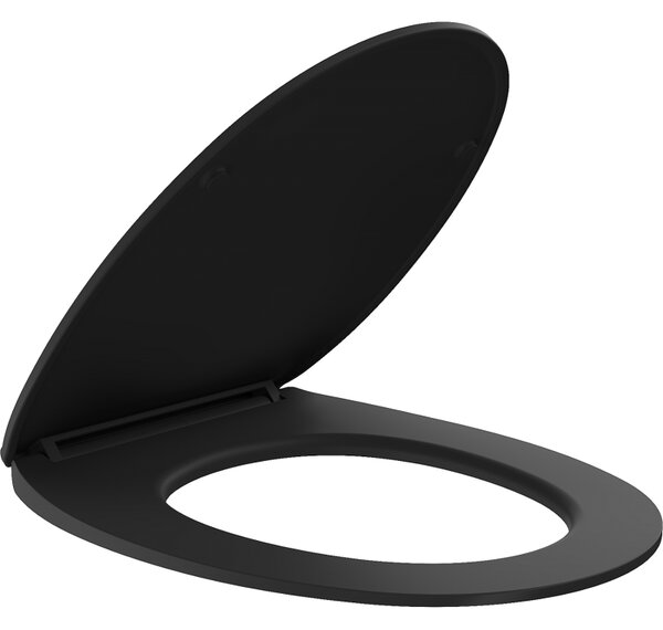 Mexen Egg deska pomalu klesající slim, duroplast, černá mat - 39243085