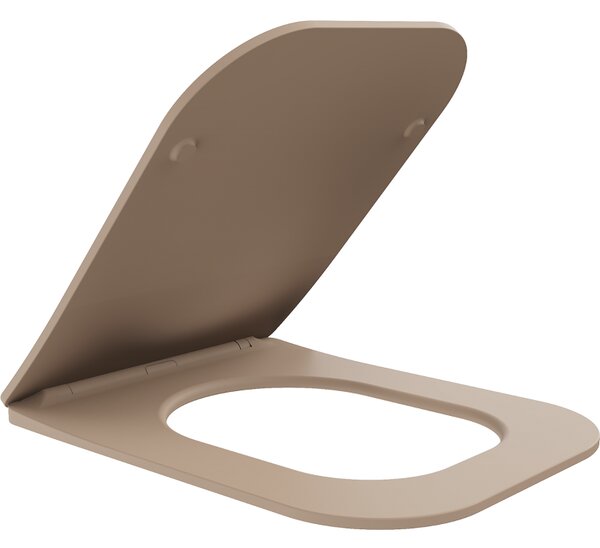Mexen Teo sedátko pomalu klesající slim, duroplast, cappuccino mat - 39840064