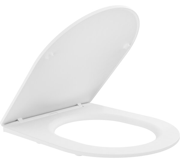 Mexen deska pomalu klesající slim, duroplast, bílá matná - 39740001