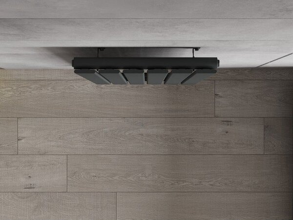 Mexen Boston dekorativní radiátor 1200 x 452 mm, 611 W, antracit - W213-1200-452-00-66