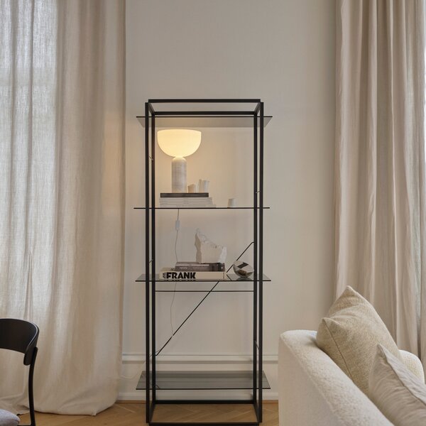 NEW WORKS Lampa Kizu, S, Black Marble