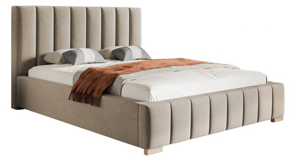 Čalouněná postel BED 10 120x200 béžová taupe