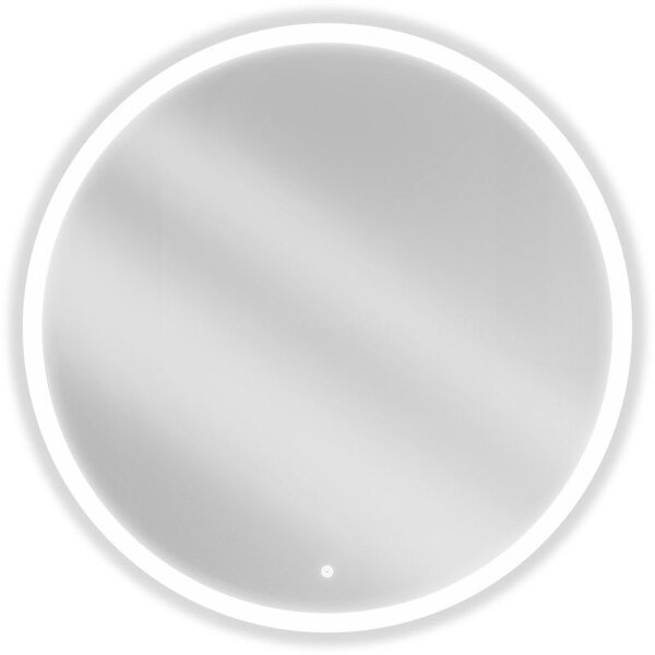 Mexen Oro zrcadlo do koupelny s podsvícením, kulaté 100 cm, LED 6000K, anti-pára - 9824-100-100-611-00