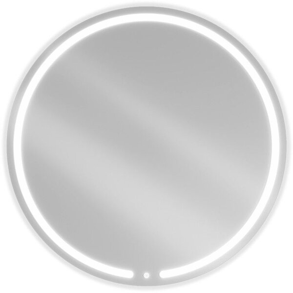 Mexen Rose koupelnové zrcadlo s podsvícením, kulaté 100 cm, LED 6000K, antifog - 9810-100-100-611-00