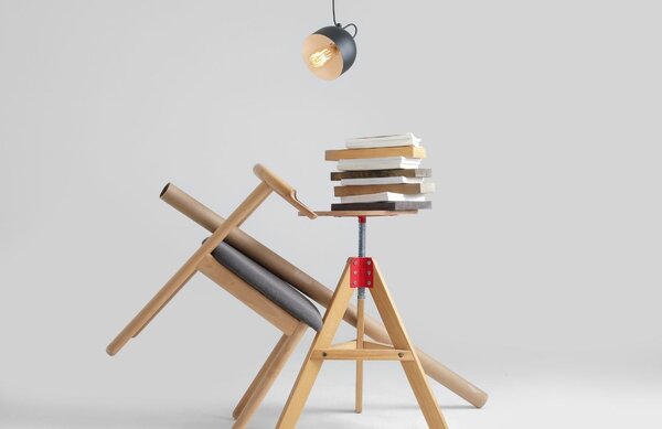 Nordic Design Černé kovové závěsné světlo Pop 1