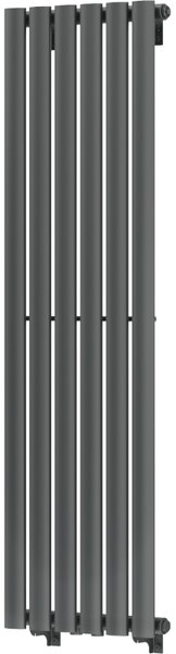 Mexen Oregon dekorativní radiátor 1200 x 360 mm, 417 W, antracit - W202-1200-350-00-66