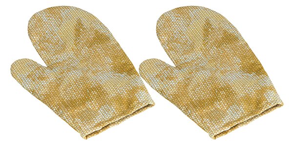 BELLATEX Kuchyňská chňapka - 2ks Hnědá, Béžová 28x18 cm