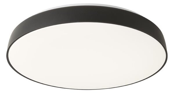 Redo 01-1680 Erie, černé stropní svítidlo LED 24W, 3000K, průměr 41,5cm