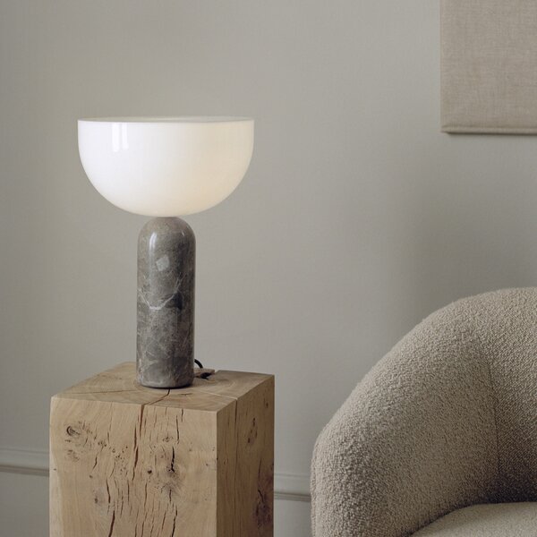 NEW WORKS Lampa Kizu, L, White Marble