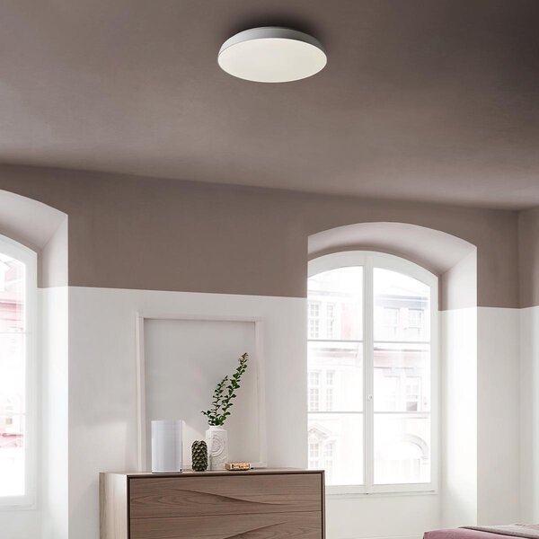 Redo 01-1679 Erie, bílé stropní svítidlo LED 24W, 3000K, průměr 41,5cm