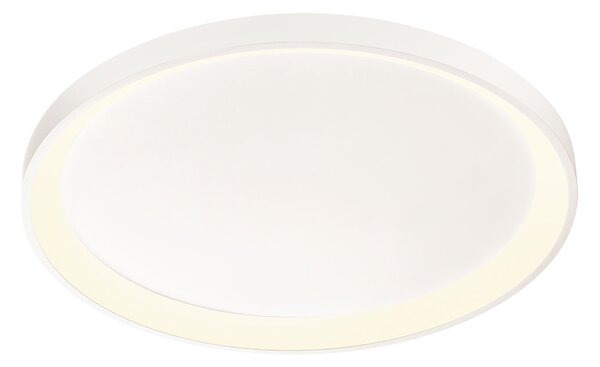 Redo 01-3908 Iconic, bílé stropní svítidlo LED 50W 3000/4000K, tříkrokové stmívání, průměr 58cm