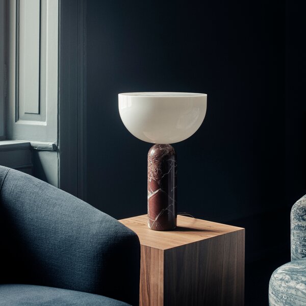 NEW WORKS Lampa Kizu, L, White Marble