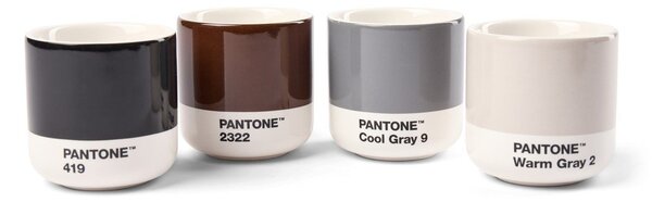 Porcelánové šálky v sadě 4 ks na espresso 100 ml Macchiato – Pantone