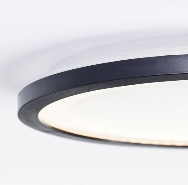 Brilliant G80543/76 LED svítidlo MOSAKO GLITTER černé 16W, průměr 25cm