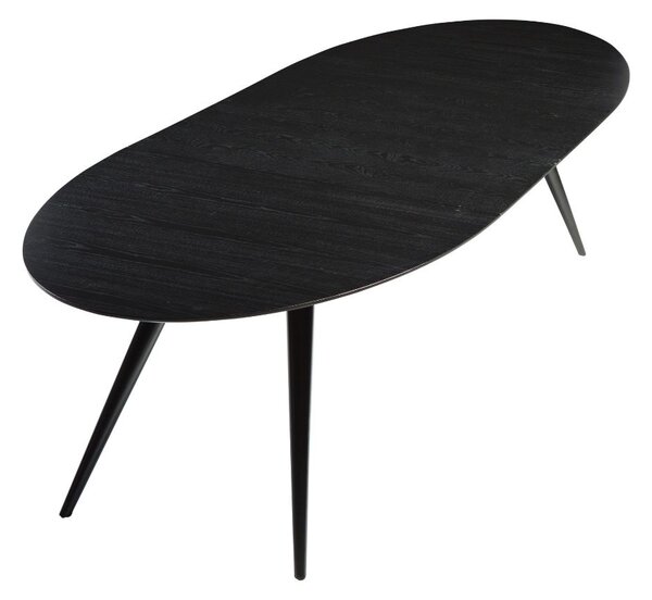 ​​​​​Dan-Form Černý dřevěný rozkládací stůl DAN-FORM Eclipse 200-300x110 cm