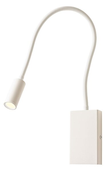 Redo 01-2754 Wallie, bílé nástěnné svítidlo LED 3W 3000K, délka 11+56cm