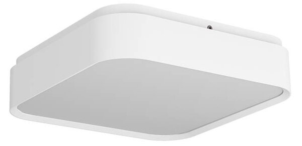 Redo 01-2573 Yomo, bílé stropní svítidlo LED 32W 3000K, tříkrokové stmívání, 29,6x29,6cm