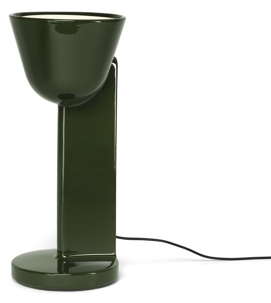 Flos F1632039 Céramique Up, zelená keramická lampa se stmívačem, 1x8W E27, výška 50,4cm