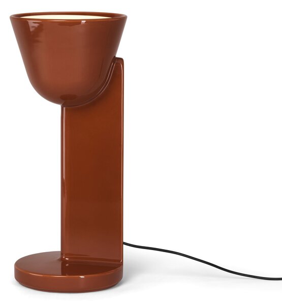 Flos F1632035 Céramique Up, červená keramická lampa se stmívačem, 1x8W E27, výška 50,4cm