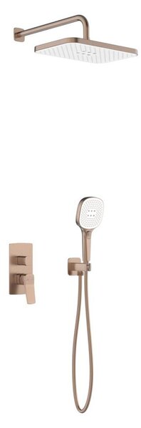 KFA Armatura 4529-501-34 - Sprchová sada s podomít. baterií MALAGA rose gold