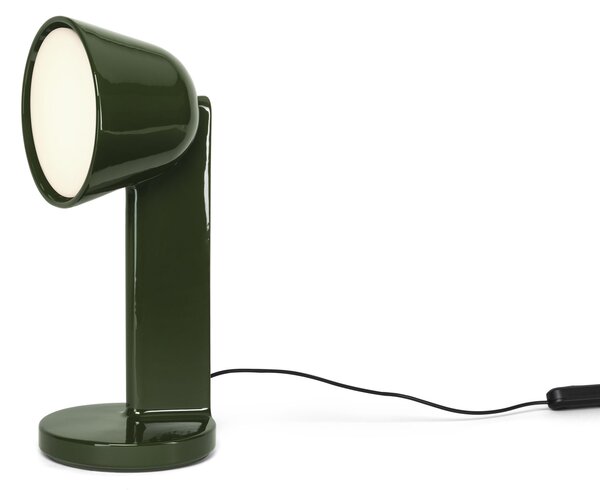 Flos F1633039 Céramique Side, zelená keramická lampa se stmívačem, 1x8W E27, výška 50,4cm