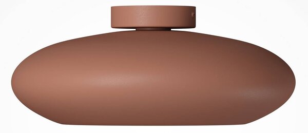 Maytoni LED stropní svítidlo Aros, měděná barva, Ø 40 cm, kov, 3 000 K, Měď, Obývací pokoj / jídelna, Hliník