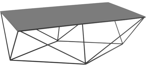 Nordic Design Kovový konferenční stolek Deryl 140x80 cm