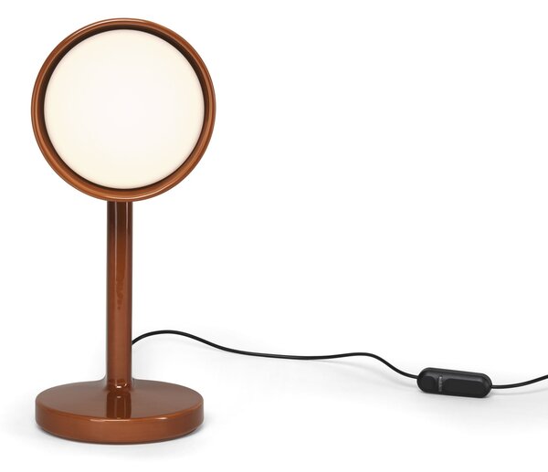 Flos F1633035 Céramique Side, červená keramická lampa se stmívačem, 1x8W E27, výška 50,4cm