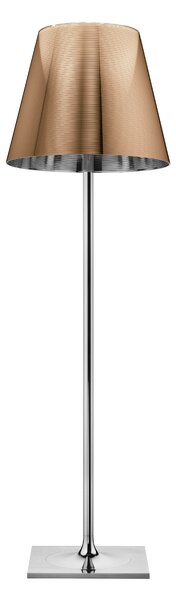 Flos F6301046 KTribe F3, designová stojací lampa se stmívačem, 1x205W E27, aluminizovaná bronzová, výška 183cm
