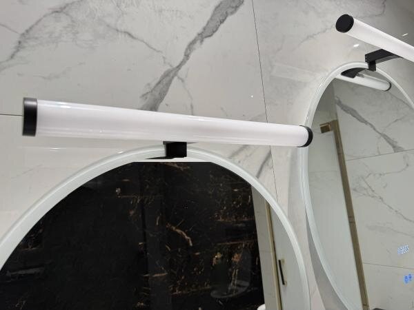 LED Koupelnové osvětlení zrcadla LED/10W/230V 45 cm IP44 černá