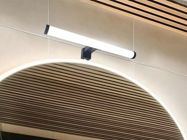 LED Koupelnové osvětlení zrcadla LED/8W/230V 30 cm IP44 černá