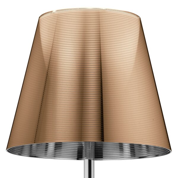 Flos F6301046 KTribe F3, designová stojací lampa se stmívačem, 1x205W E27, aluminizovaná bronzová, výška 183cm