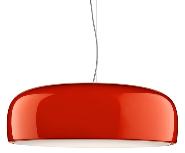 Flos F1371035 Smithfield S, červené závěsné svítidlo, 4x70W E27, prům. 60cm