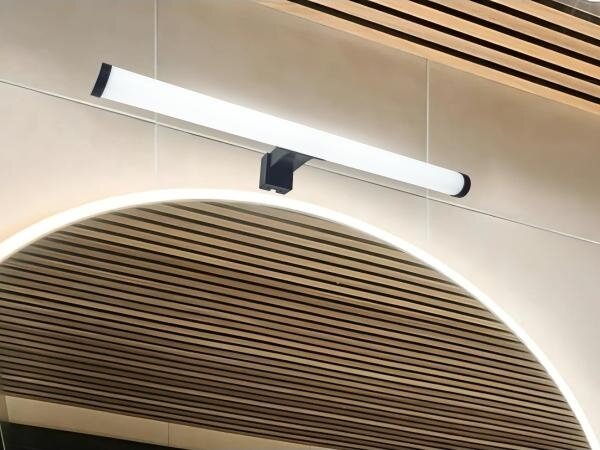 LED Koupelnové osvětlení zrcadla LED/10W/230V 45 cm IP44 černá