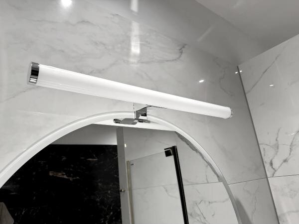 LED Koupelnové osvětlení zrcadla LED/12W/230V 59,5 cm IP44 lesklý chrom