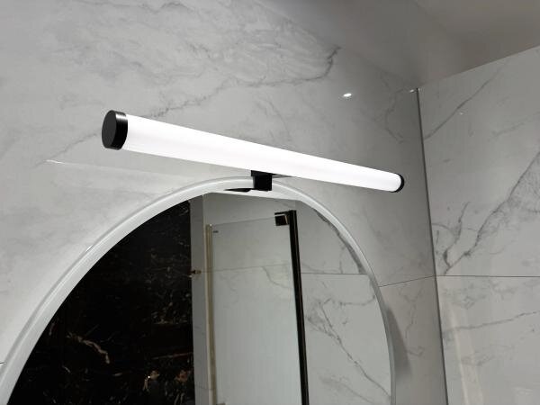 LED Koupelnové osvětlení zrcadla LED/12W/230V 59,5 cm IP44 černá