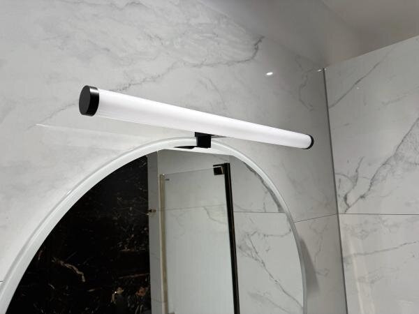 LED Koupelnové osvětlení zrcadla LED/12W/230V 59,5 cm IP44 černá