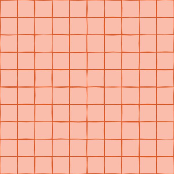 Tapeta s mřížkou, růžová, červená, 131596, Color Pop, Esta Home