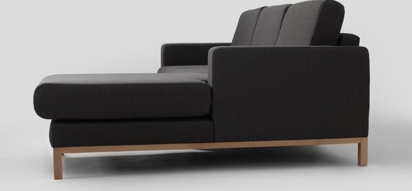 Nordic Design Rohová pohovka Skandi 215 cm, pravá