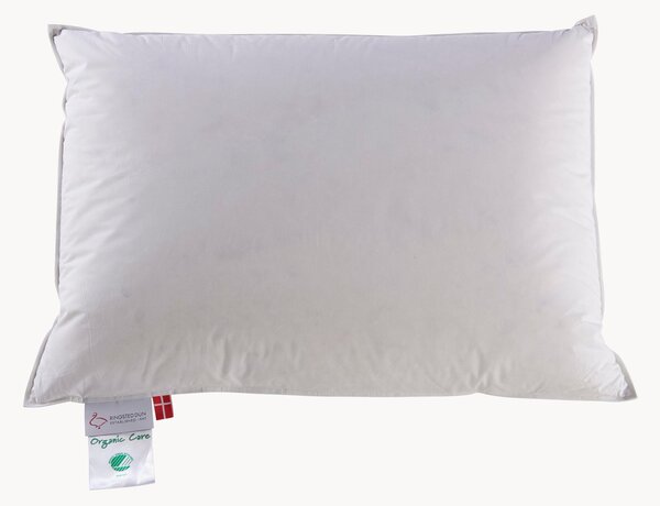 Tříkomorový péřový polštář Organic Care, měkký