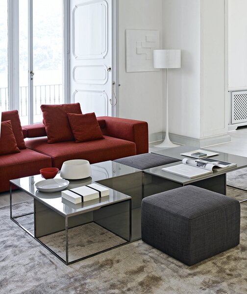 Flos F6612009 Spun Light F, bílá designová stojací lampa, 1x205W E27, výška 176cm