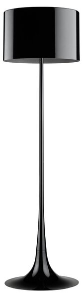 Flos F6612030 Spun Light F, černá designová stojací lampa, 1x205W E27, výška 176cm