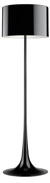 Flos F6612030 Spun Light F, černá designová stojací lampa, 1x205W E27, výška 176cm