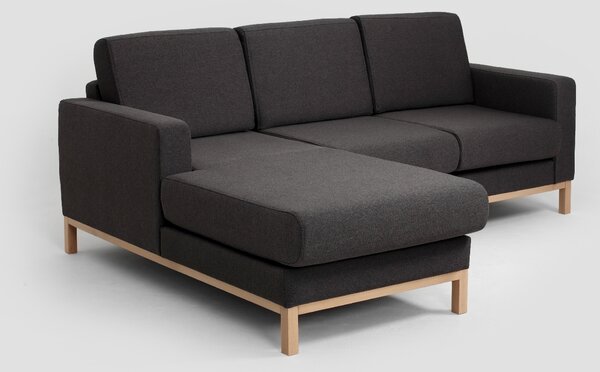 Nordic Design Rohová pohovka Skandi 215 cm, levá